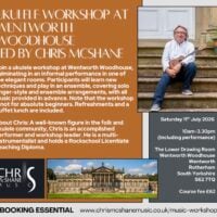 Ukulele Workshop at Wentworth Woodhouse with Chris McShane